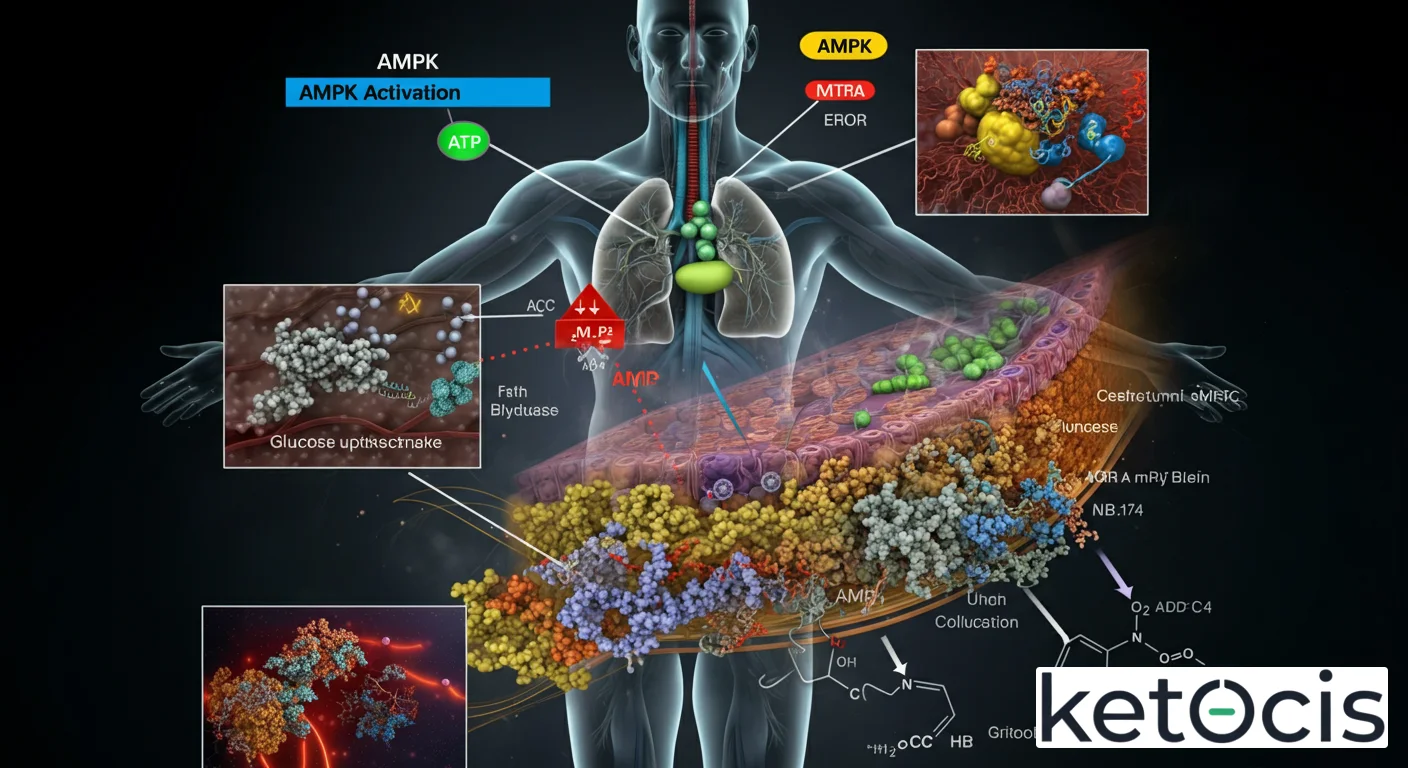 AMPK: El Sensor Maestro del Metabolismo y Longevidad Celular