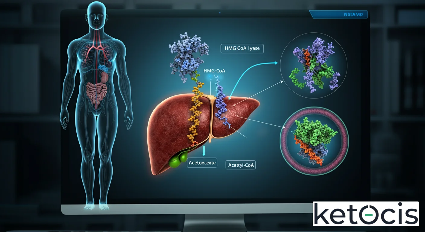 HMG-CoA Liasa: Enzima Clave en Cetosis y Metabolismo