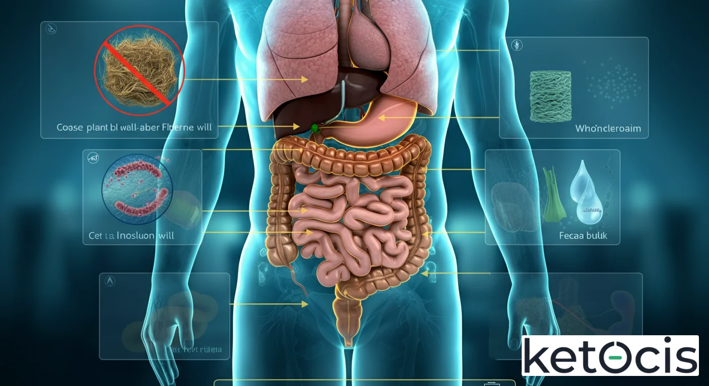 Fibra Insoluble: Guía Definitiva para Salud Digestiva y Cetosis