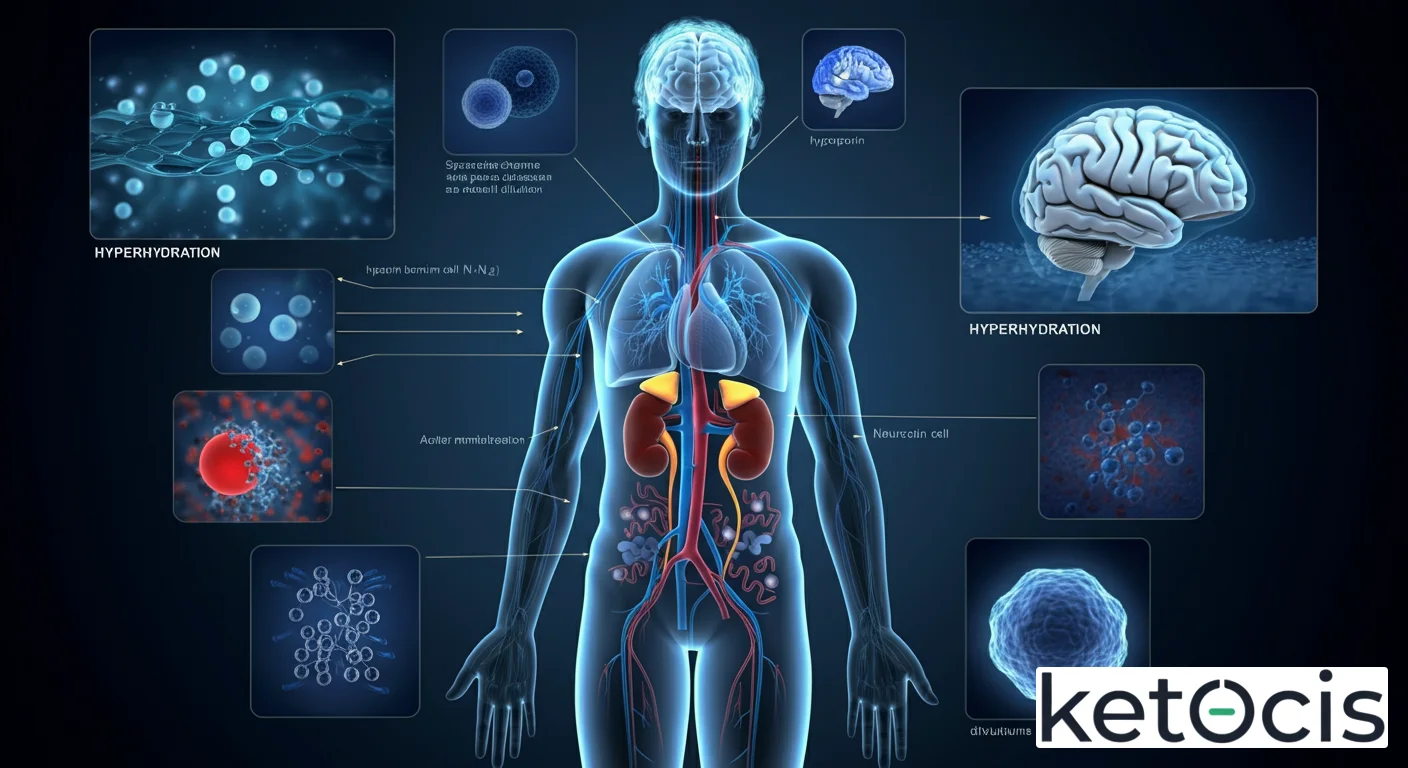 Hiperhidratación: Qué es, Riesgos y Cómo Prevenirla en Ketosis