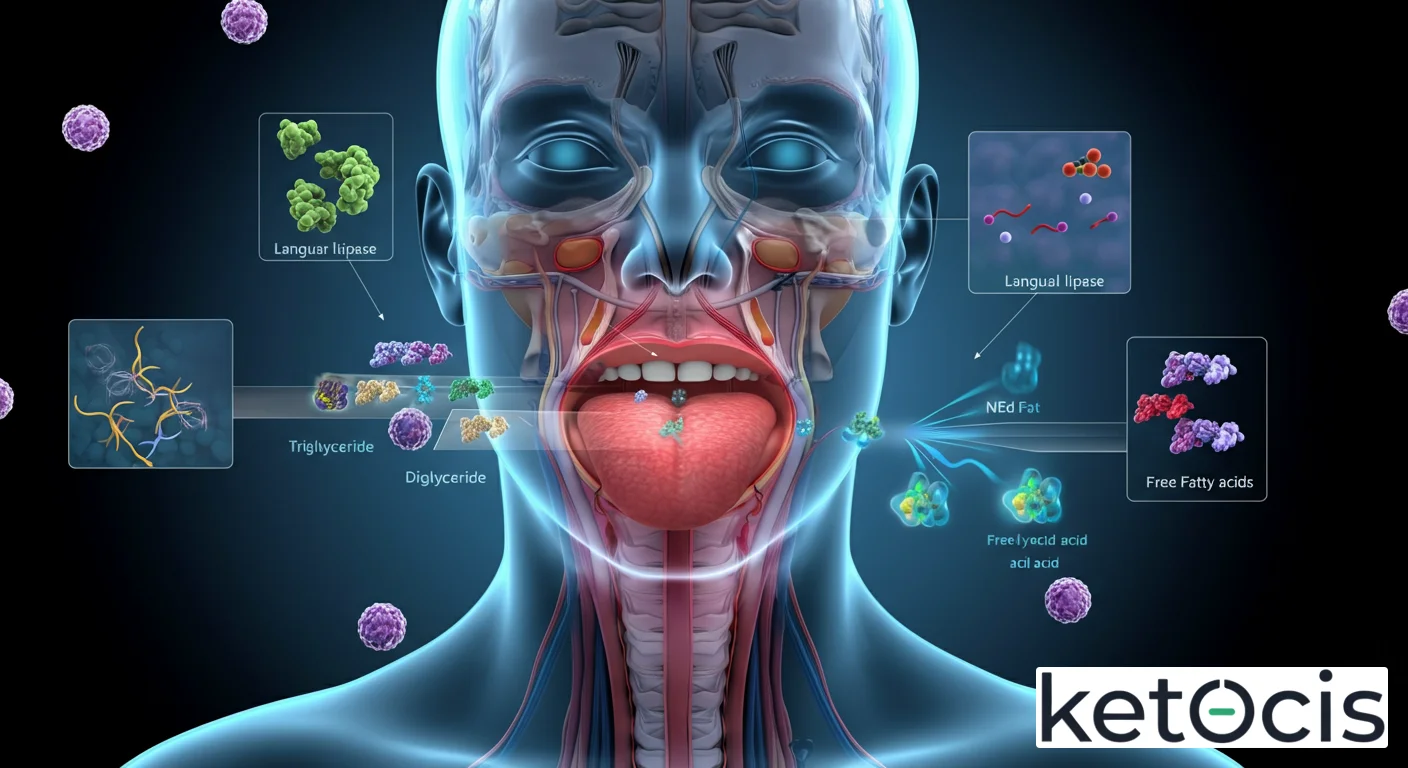Lipasa Lingual: Digestión de Grasas y Dieta Keto | Glosario Ketocis