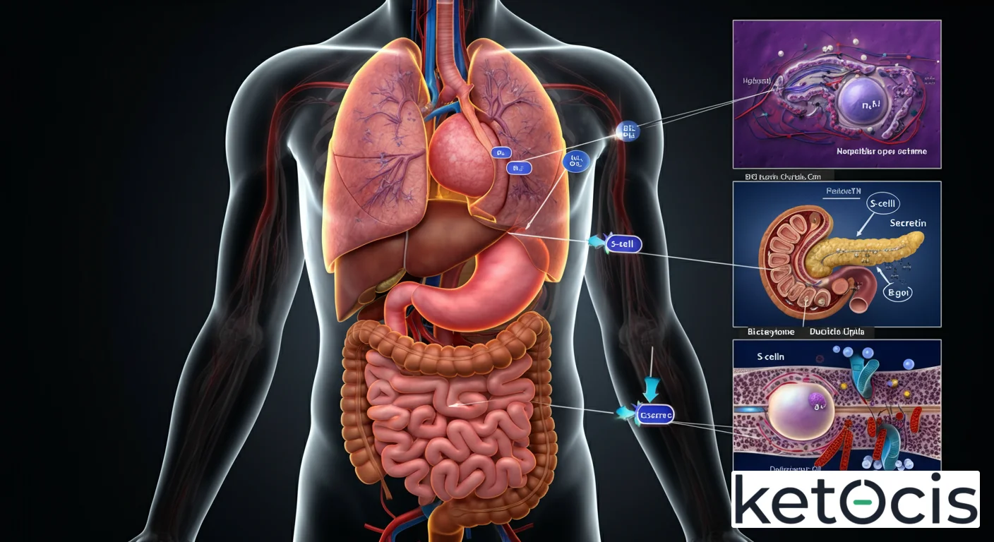 Secretina: Hormona Crucial en Digestión y Metabolismo | Glosario Ketocis