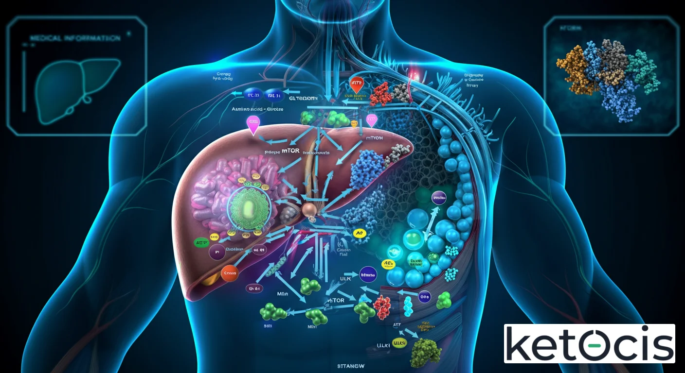 Vía mTOR: Guía Completa de Fisiología, Cetosis y Biohacking