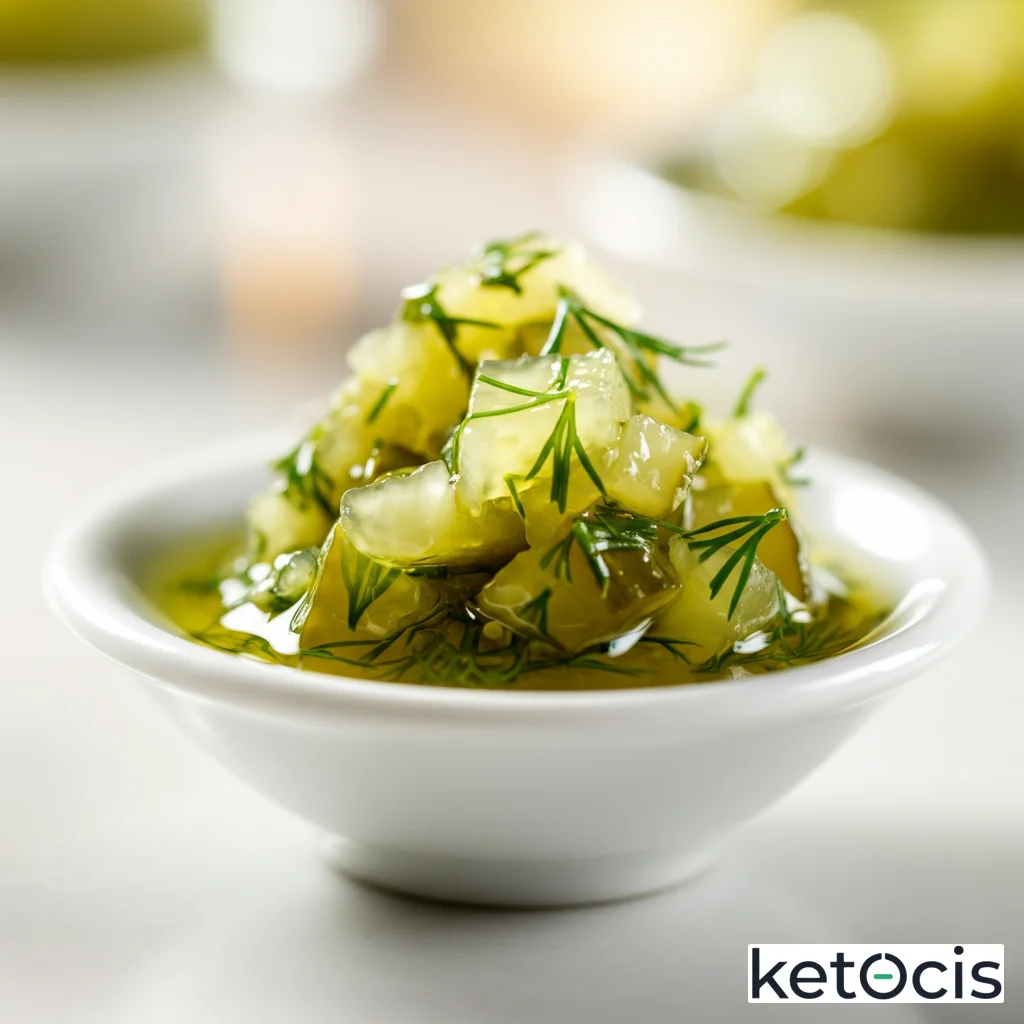 Relish de Eneldo Keto: Sabor Intenso, Cero Culpa Metabólica