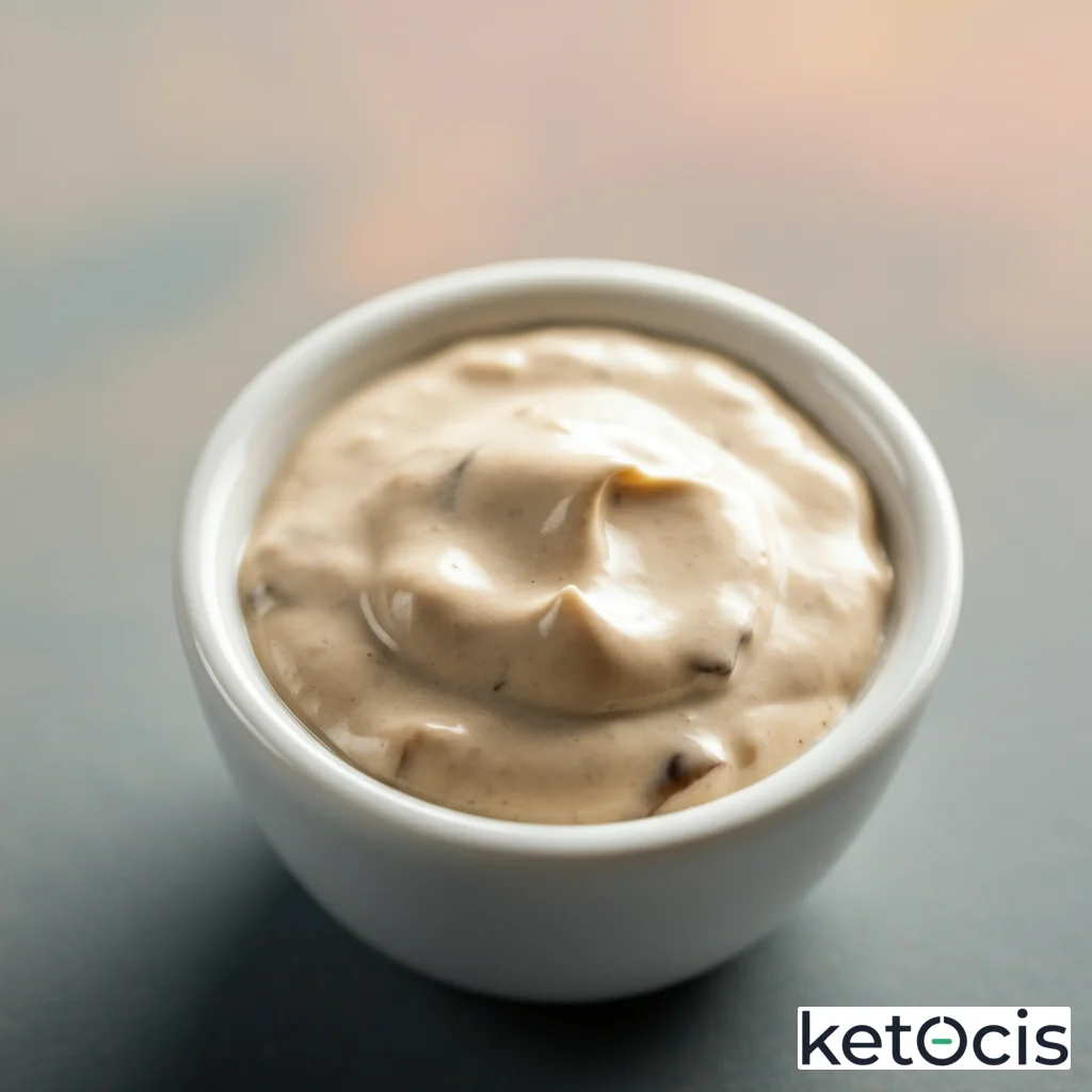 Salsa Cremosa de Champiñones: Potencia Keto