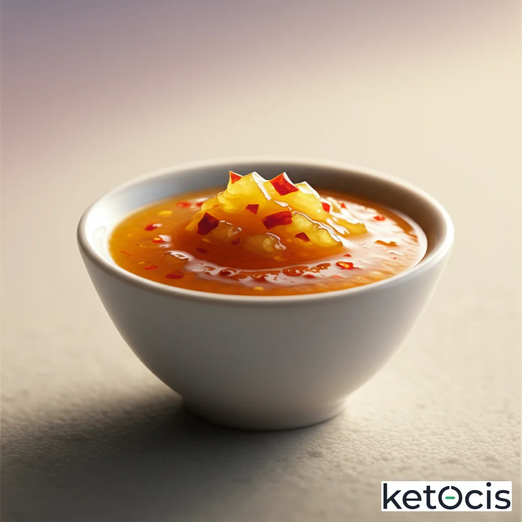 Salsa de Piña Habanero: Riesgo Glucémico en Keto