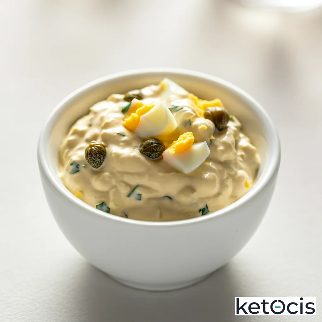 Salsa Gribiche: Potenciador Cetogénico de Densidad Nutricional