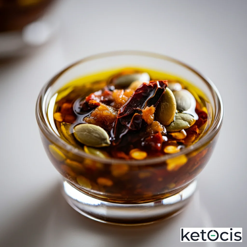 Salsa Macha con Pepitas: Grasa Saludable para tu Keto