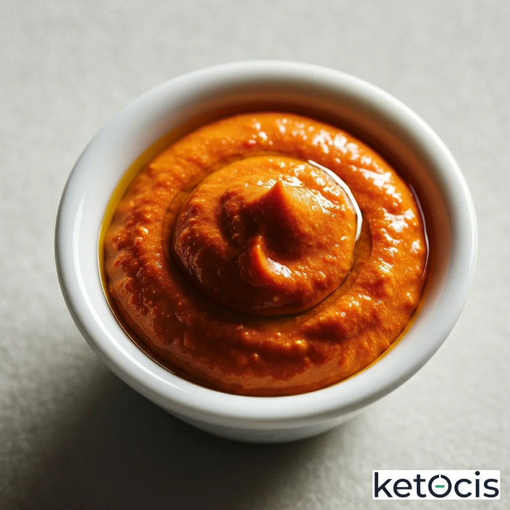 Salsa Romesco: Potencia Keto con Grasa Saludable y Sabor Mediterráneo