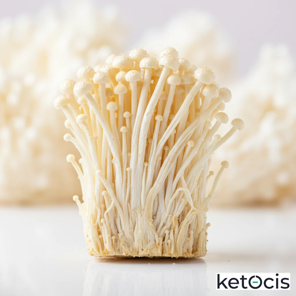 Enoki: El Elegante Aliado Keto para una Cetosis Impecable