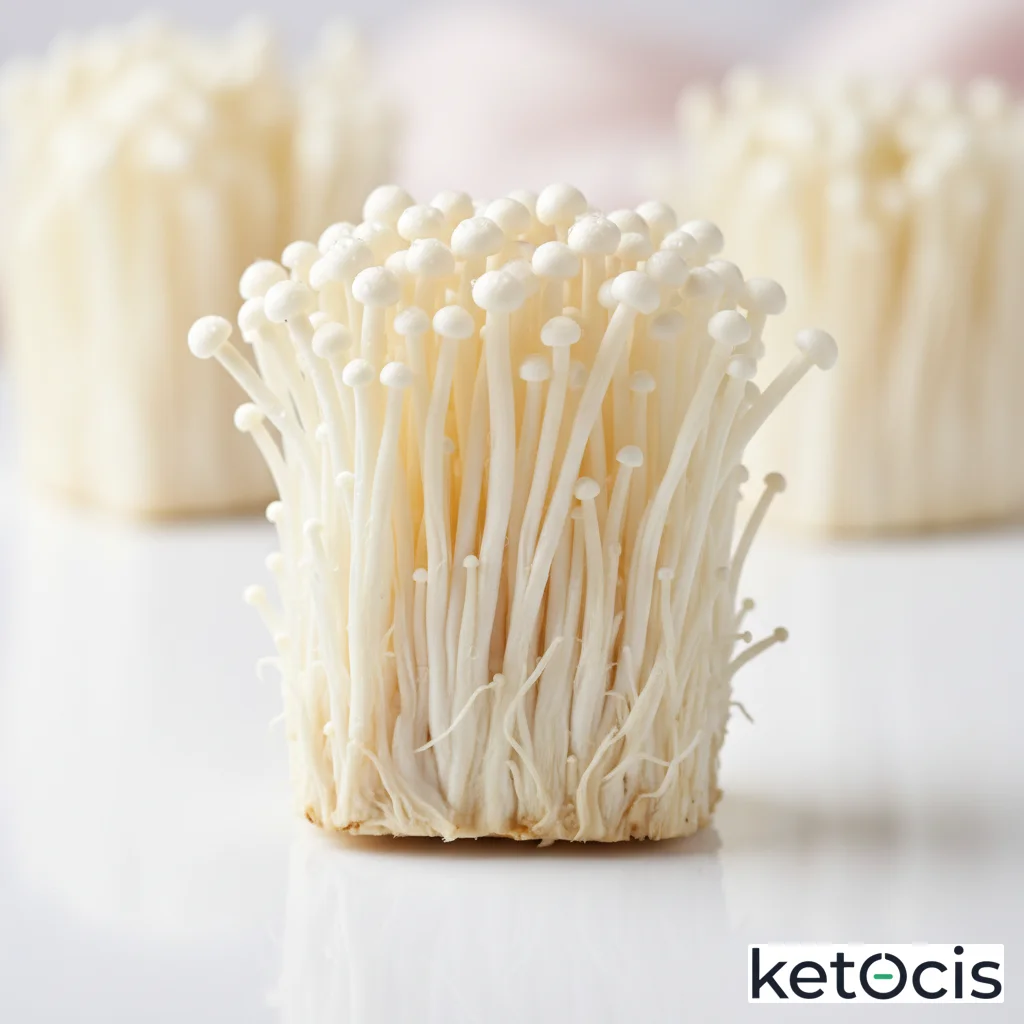 Enoki: La joya fungí que estabiliza tu glucosa keto