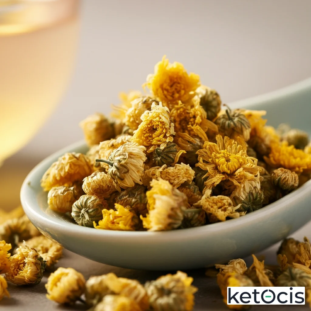 Té de Crisantemo: Calma Antioxidante Keto.