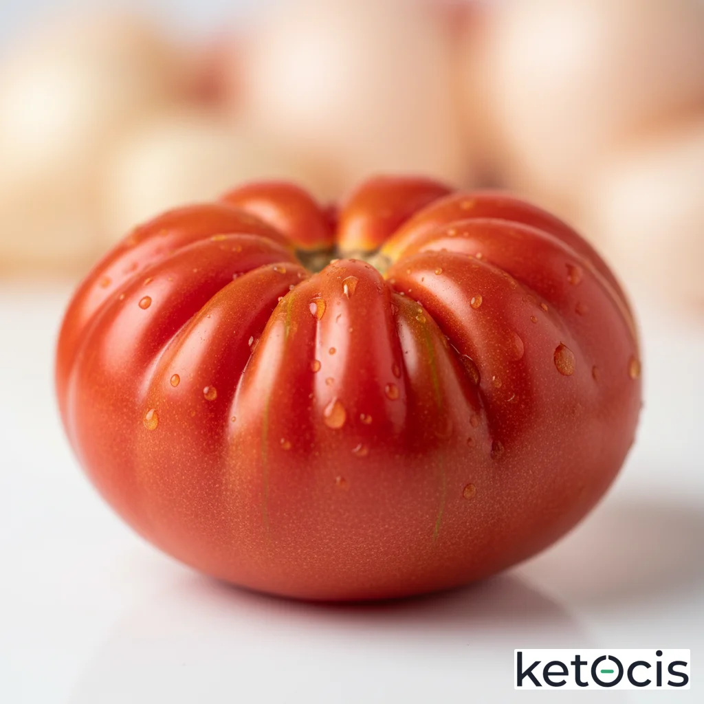 Tomate Beefsteak: Hidratación Keto sin Sacrificios Glucémicos