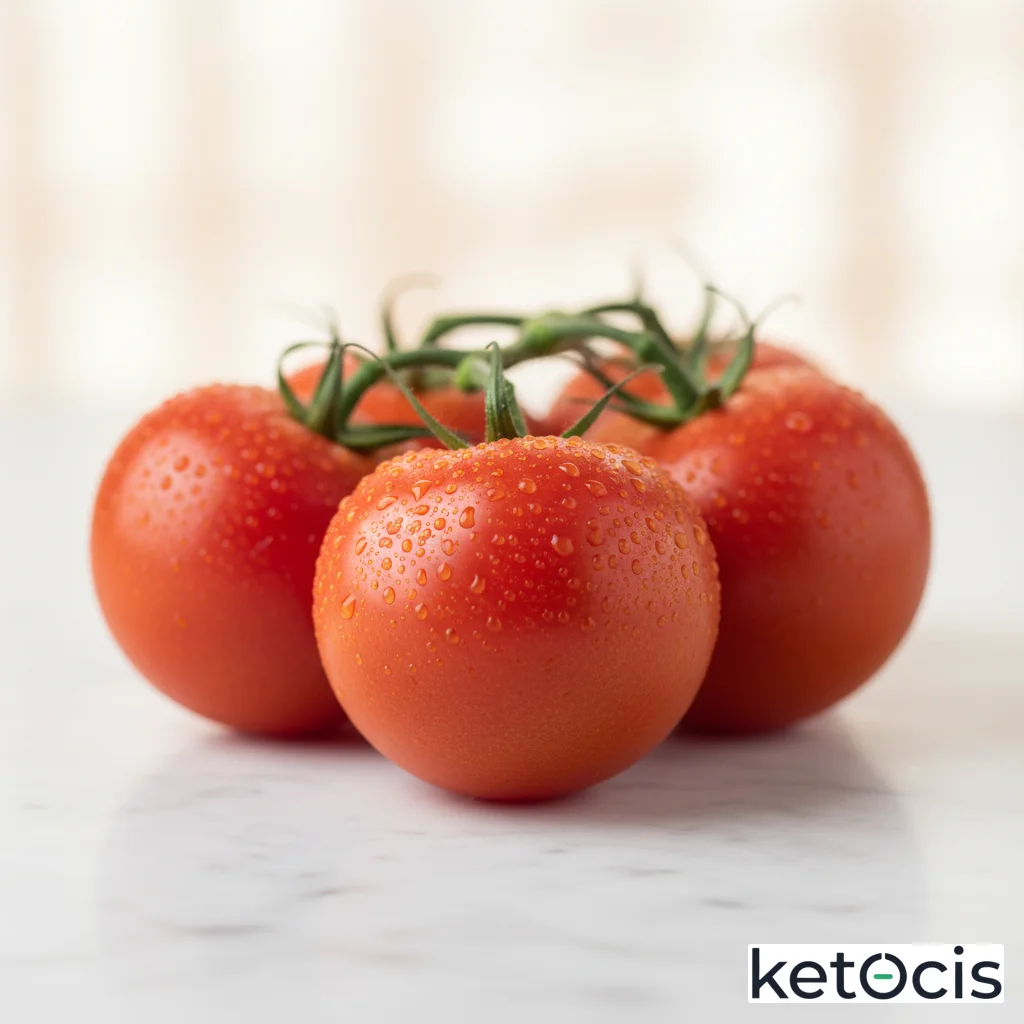 Tomate de Rama: Licopeno Esencial en Keto sin Compromiso Glucémico