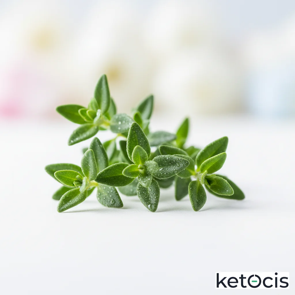 Tomillo: Potencia Antioxidante Keto, Inflamación Cero.
