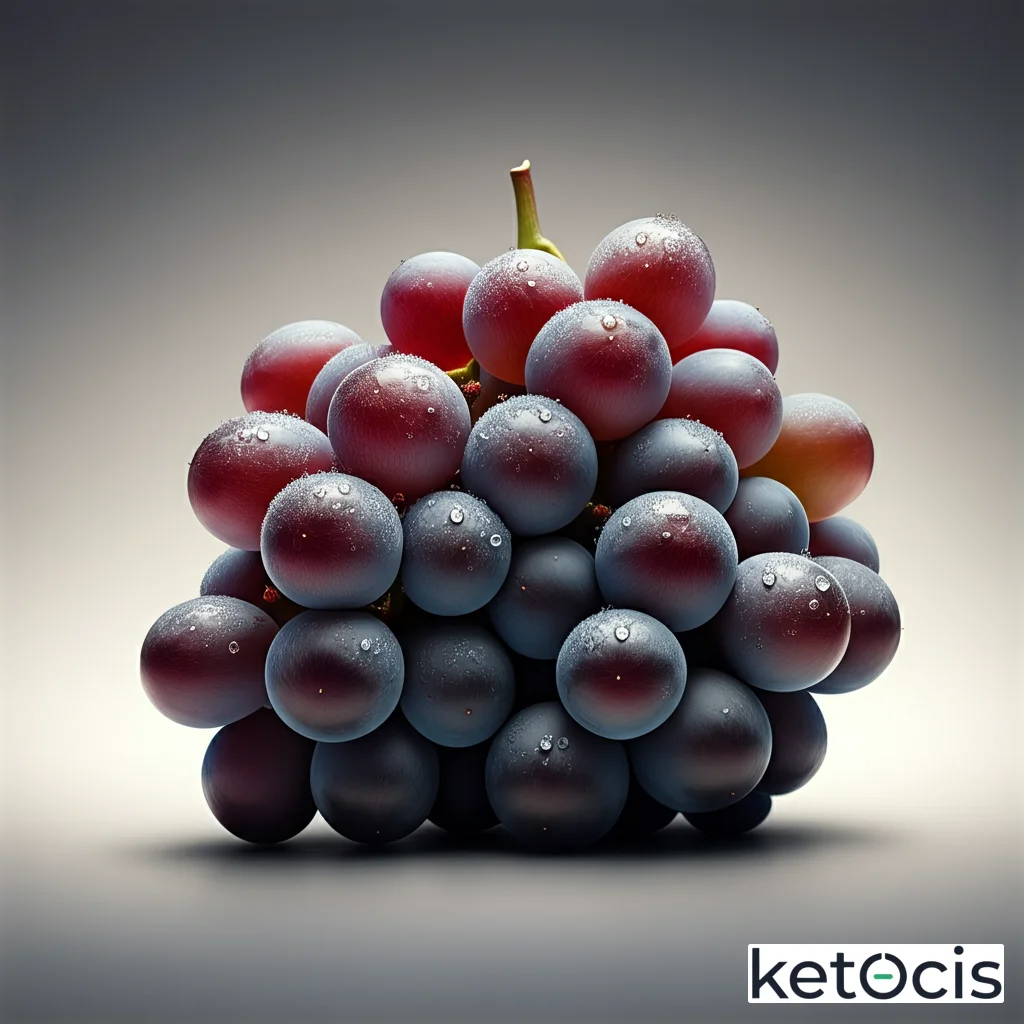 Uva Muscadina: Potencia Antioxidante Keto para la Longevidad Celular