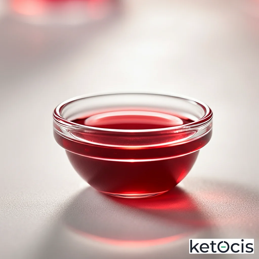 Vinagre de Frambuesa Pura: Modulador Metabólico Cetogénico Óptimo