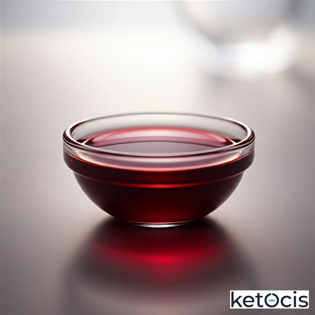 Vinagre de Vino Tinto: Optimizador Metabólico Keto