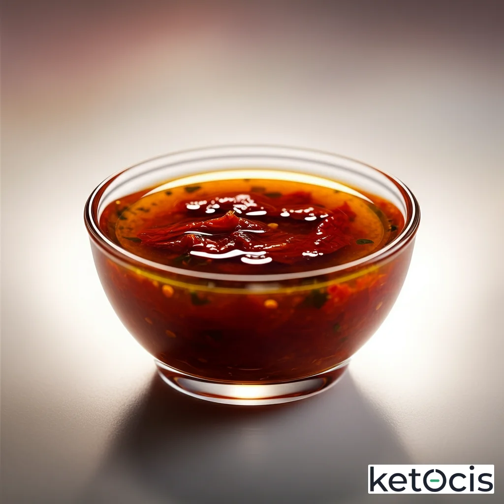 Vinagreta Tomate Seco: Sabor Keto Sin Compromiso Metabólico