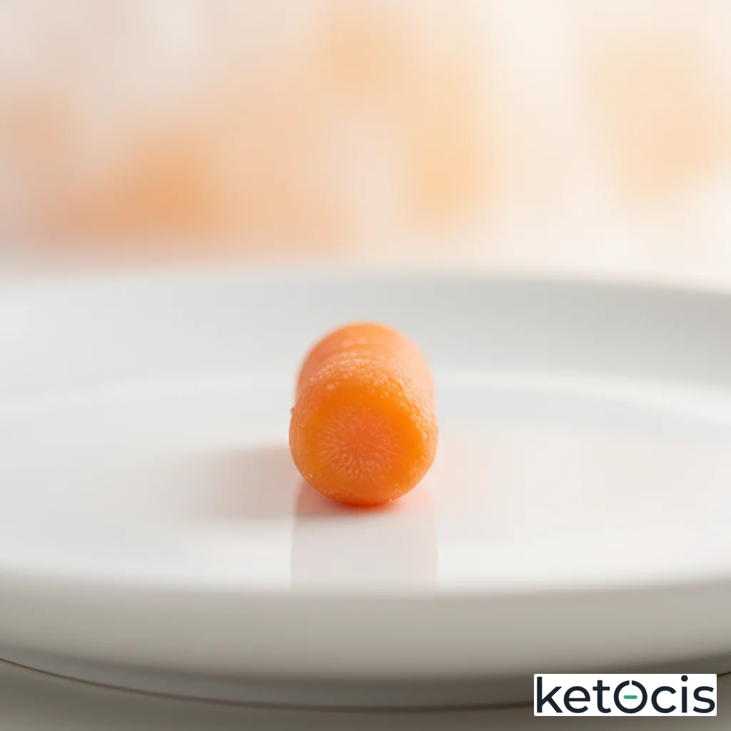 Zanahoria Baby: Cautela Crucial en su Régimen Keto.