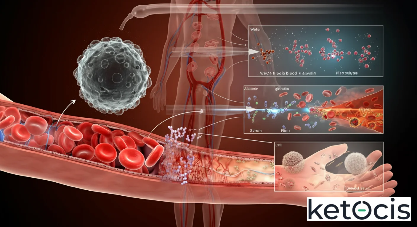 Suero Sanguíneo: Guía Definitiva, Usos Clínicos y Biohacking