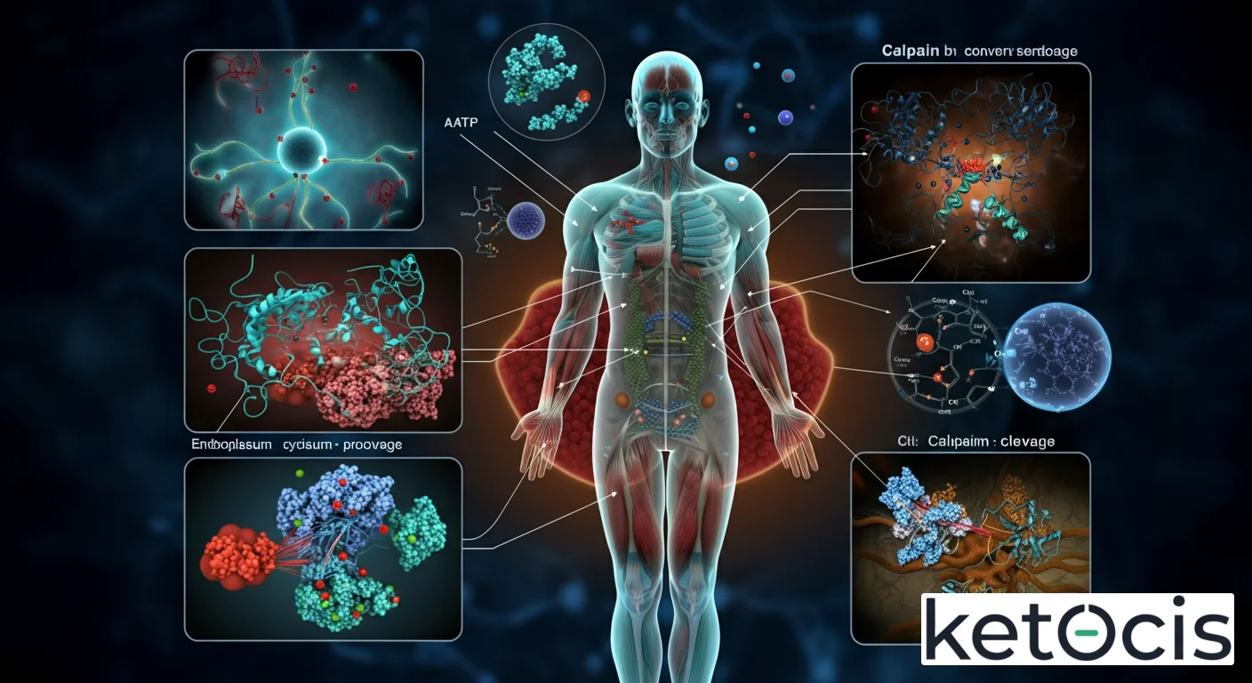 Calpaína: Guía Definitiva, Función y Biohacking para Ketocis