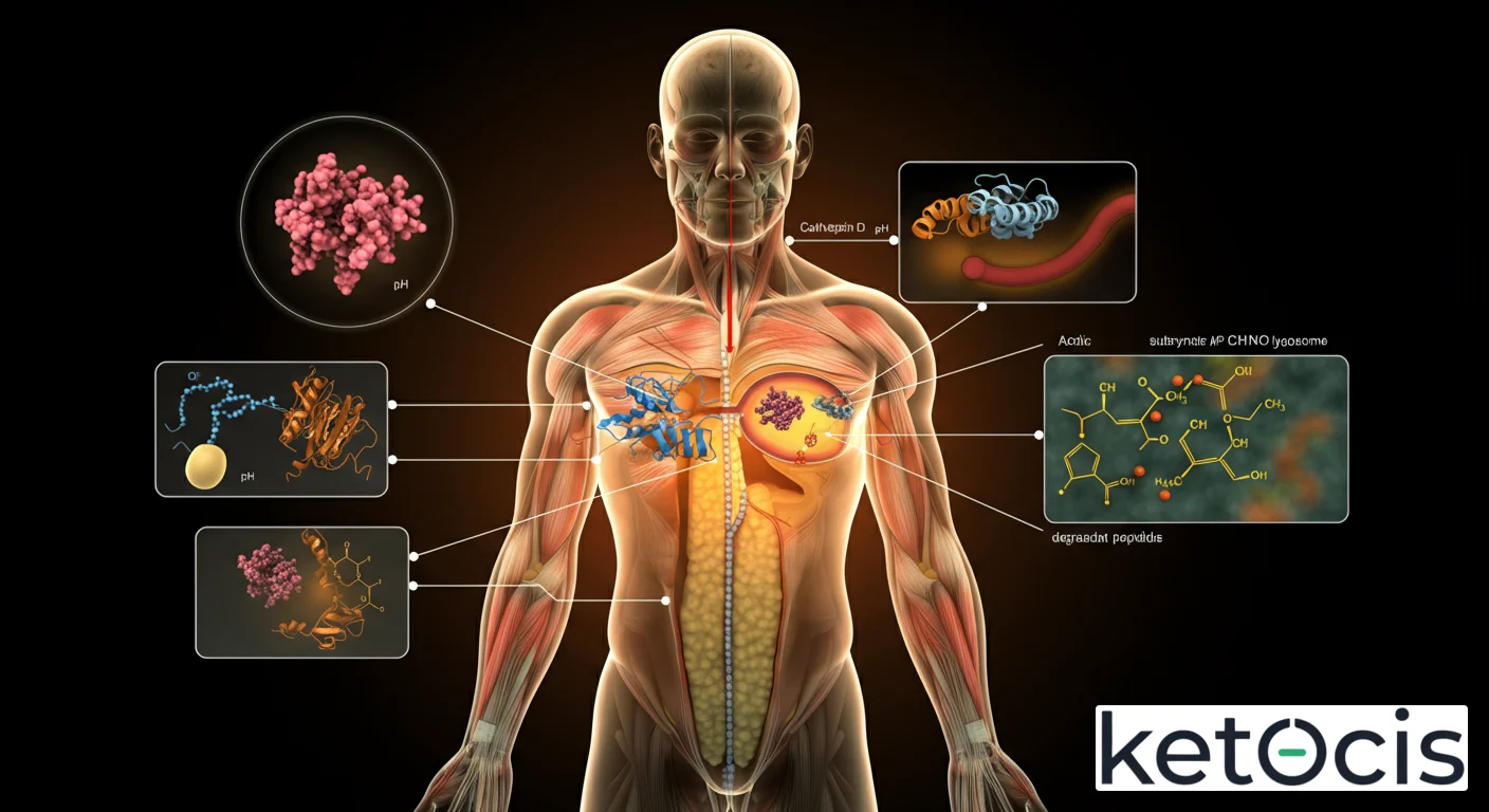 Catepsina D: Guía Definitiva, Función, Cetosis y Biohacking
