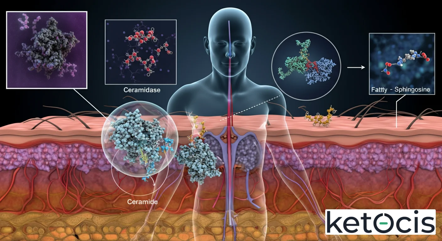 Ceramidasa: Glosario Ketocis | Enzima Clave en Salud Metabólica