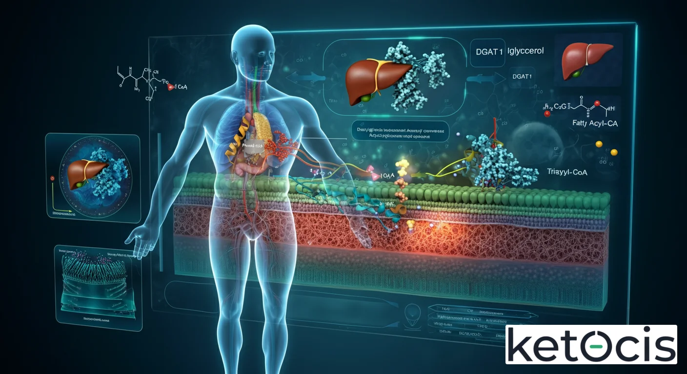 DGAT1: La Enzima Clave en Síntesis de Triglicéridos y Cetosis