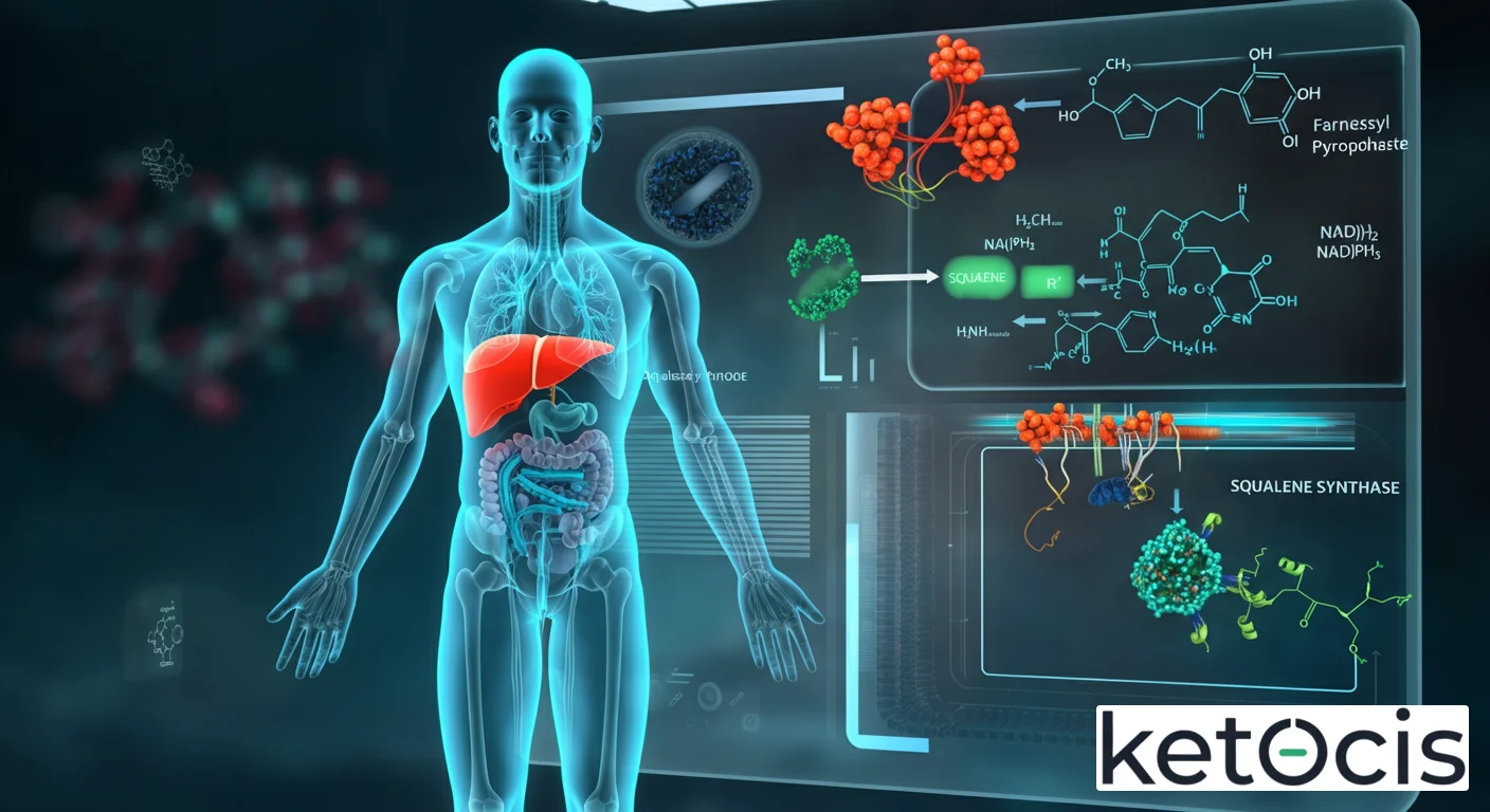 Escualeno Sintasa: Clave Metabolismo Colesterol Cetosis