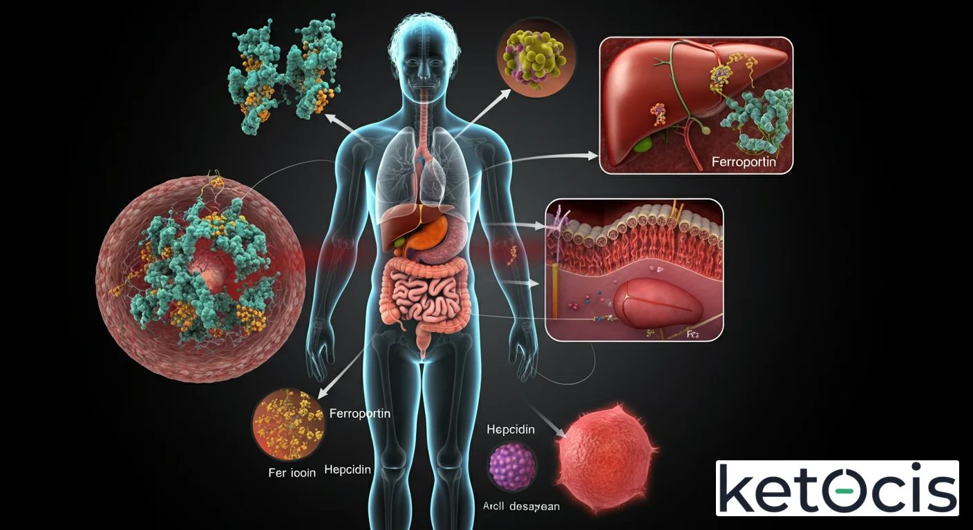 Ferroportina: El Guardián del Hierro Celular y su Rol Metabólico