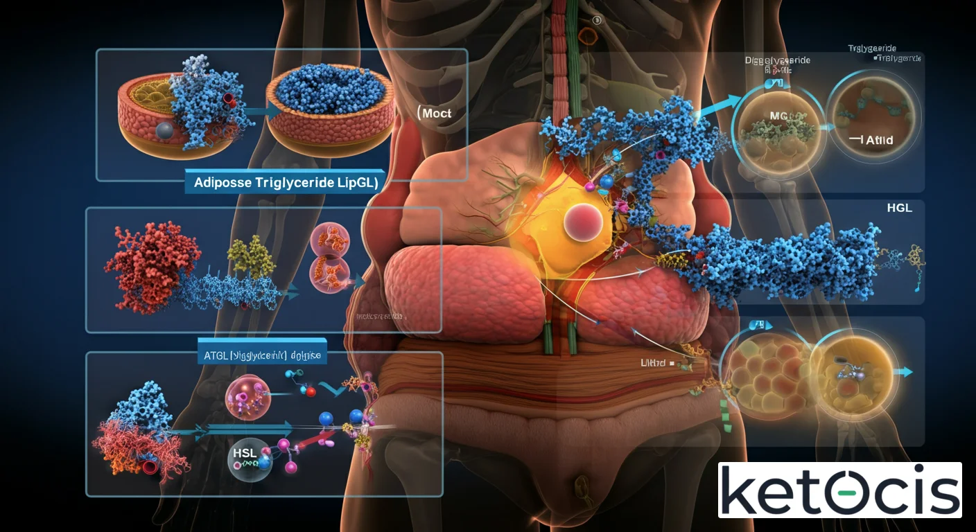 ATGL: La Lipasa Clave en Lipólisis, Cetosis y Metabolismo Graso