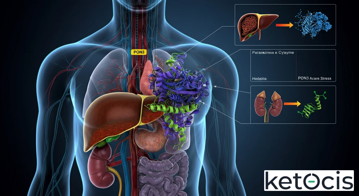 PON3: La Enzima Antioxidante Clave en Metabolismo y Cetosis