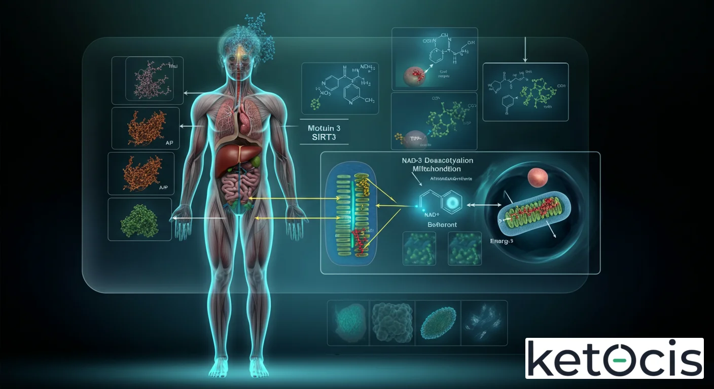 SIRT3: Sirtuina 3, Salud Mitocondrial y Longevidad en Cetosis