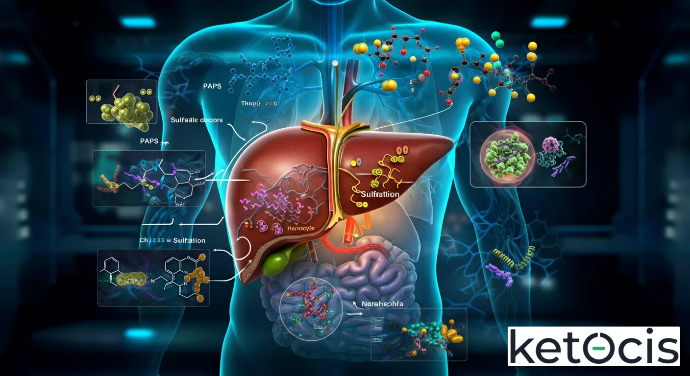 Sulfatación Hepática: Detox y Salud Metabólica en Cetosis