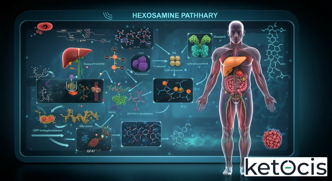 Vía de las Hexosaminas: Guía Metabólica Definitiva | Glosario Ketocis