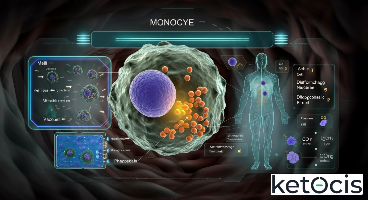 Monocitos: Células Inmunes Clave y su Rol en Cetosis | Ketocis