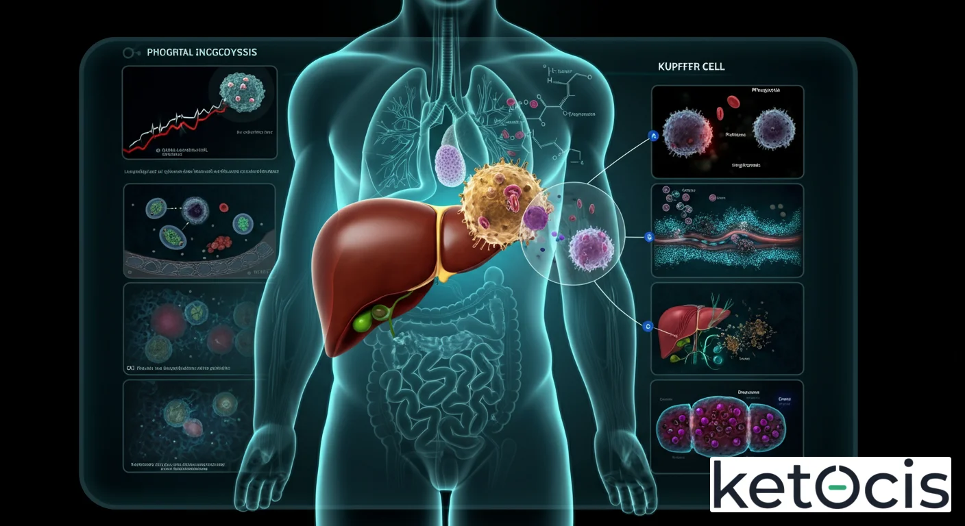 Células de Kupffer: Inmunidad Hepática y Metabolismo Cetogénico