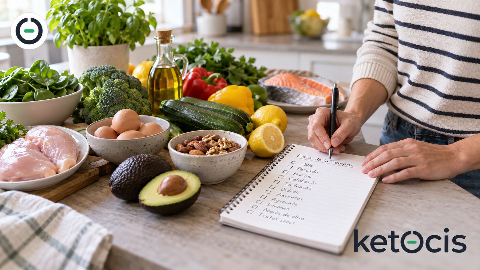 Lista de la compra keto