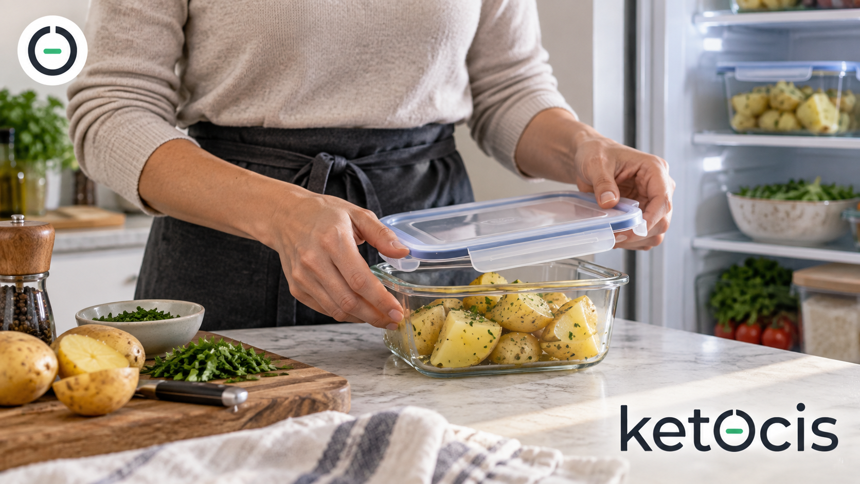 Patata enfriada en keto